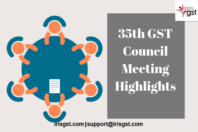 35 GST Council meeting